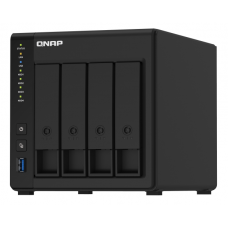 Сетевое хранилище QNAP TS-451D2-4G, Black