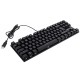 Клавіатура Ergo KB-905 TKL YOUHUA, Black, USB (KB-905)