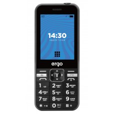 Мобильный телефон Ergo E281, Black, Dual Sim