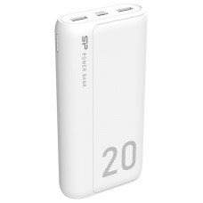Універсальна мобільна батарея 20000 mAh, Silicon Power GS15, White (SP20KMAPBKGS150W)