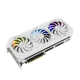 Видеокарта GeForce RTX 3070, Asus, ROG GAMING V2 WE (LHR), 8Gb GDDR6 (ROG-STRIX-RTX3070-8G-WHITE-V2)