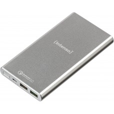 Универсальная мобильная батарея 10000 mAh, Intenso Q10000, Silver (7334531)