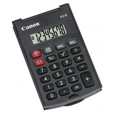 Калькулятор Canon AS-8, Black, 8 цифр (4598B001)