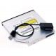 Адаптер Maiwo K102-U2S CD/DVD SlimLine SATA 13 pin, NSTOR-9/12 до портів USB 2.0