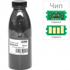 Тонер + чип Kyocera TK-1110, Black, FS-1020/1040/1120, 90 г, AHK (3202661)