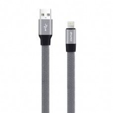 Кабель USB <-> Lightning, Awei, Grey, 1 м, 2A (CL-11)