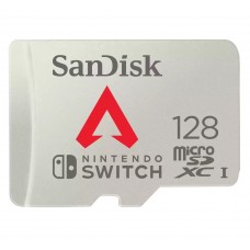 Карта пам'яті microSDXC, 128Gb, Class 10 UHS-I (U3) V30, SanDisk For Nintendo Switch Apex Legends W-90MB/s R-100MB/s без адаптера (SDSQXAO-128G-GN3ZY)