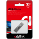 USB Flash Drive 32Gb AddLink U20, Titanium (AD32GBU20T2)