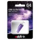 USB Flash Drive 64Gb AddLink U10, Violet (AD64GBU10V2)