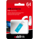 USB Flash Drive 64Gb AddLink U12, Aqua (AD64GBU12A2)