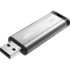 USB Flash Drive 64Gb AddLink U25, Silver (AD64GBU25S2)