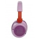 Наушники беспроводные JBL JR 460NC, Pink, Bluetooth, микрофон, детские (JBLJR460NCPIK)