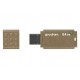USB 3.0 Flash Drive 64Gb Goodram UME3 Eco Friendly, Wood (UME3-0640EFR11)