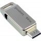 Флеш накопичувач USB 64Gb Goodram ODA3, Silver, Type-C / USB 3.2 Gen 1 (ODA3-0640S0R11)