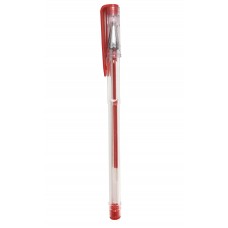 Ручка гелева 0.5 мм, H-Tone, червона, 40 од (JJ20201-red)