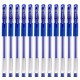 Ручка гелева 0.5 мм, Baoke, синя, з грипом, 12 од (PC880D/F-blue)