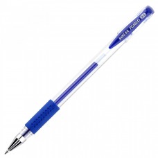 Ручка гелева 0.5 мм, Baoke, синя, з грипом, 1 од (PC880D/F-blue)