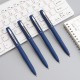 Ручка гелева 0.5 мм, Baoke, синя, антибактеріальне покриття, 1 од (1828A-blue)