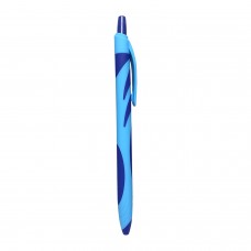 Ручка кулькова 0.7 мм, H-Tone, синя, автоматична, з покриттям Soft, 12 од (JJ20164)