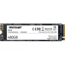 Твердотільний накопичувач M.2 480Gb, Patriot P310, PCI-E 4x (P310P480GM28)