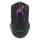 Миша XTRIKE ME GM-215, Black, USB, оптична, RGB підсвічування, 7 кнопок, 1.5 м (6932391922422)