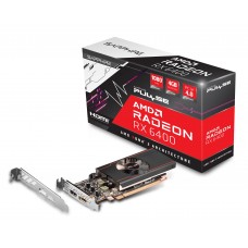Видеокарта Radeon RX 6400, Sapphire, PULSE, 4Gb GDDR6, 64-bit (11315-01-20G)