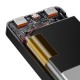 Універсальна мобільна батарея 30000 mAh, Baseus Bipow Digital Display Black, 20 Вт (PPDML-N01)
