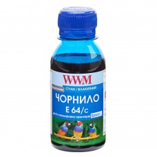 Чернила WWM Epson L100/120/200/300/350/3100, Cyan, 100 мл, водорастворимые (E64/C-2)