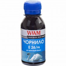 Чорнило WWM Epson Expression Premium XP-600/605/700/800, Photo Black, 100 мл (E26/PB-2)