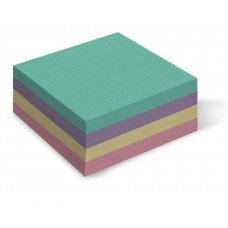 Блок паперу для нотаток 85х85 мм, кольоровий мікс, 300 арк, Mizar (КД-003-МВ)