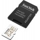 Карта памяти microSDXC, 64Gb, SanDisk Max Endurance, SD адаптер (SDSQQVR-064G-GN6IA)