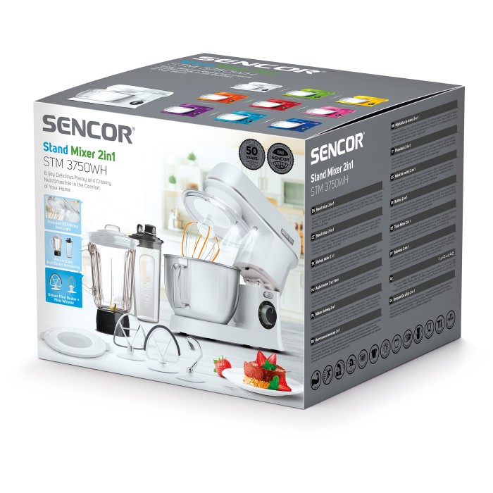 Кухонний комбайн Sencor STM3750WH-EUE3