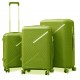 Набор чемоданов 2E Sigma, Green (2E-SPPS-SET3-AG)