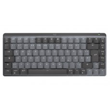 Клавіатура бездротова Logitech MX Mechanical Mini Tactile Quiet, Graphite (920-010780)