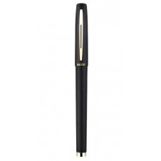 Ручка гелева 0.5 мм, Baoke, чорна, антибактеріальне покриття, 12 од (1828A-black)