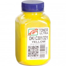 Тонер OKI C301/C321/C331, Yellow, 50 г, AHK (1505332)