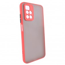 Накладка силиконовая для смартфона Xiaomi Redmi 10, Gingle Matte Case (strong) Red