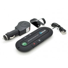 Контролер USB - Bluetooth гарнітура для автомобіля LV-B08 Bluetooth 4.1, АЗУ, кабель micro-USB, тримач