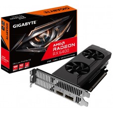 Видеокарта Radeon RX 6400, Gigabyte, 4Gb GDDR6 (GV-R64D6-4GL)