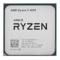 Процессор AMD (AM4) Ryzen 5 4500, Tray, 6x3.6 GHz (100-000000644)