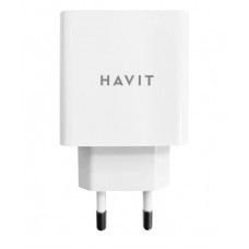 Мережевий зарядний пристрій Havit HV-UC1015, White