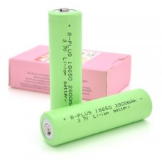 Аккумулятор 18650 B-P Protected, 2800 mAh, 1 шт, Li-ion, 3.7V, Green