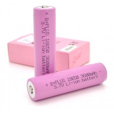 Аккумулятор 18650 B-P Protected, 3600 mAh, 1 шт, Li-ion, 3.7V, Pink