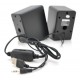 Колонки 2.0 Kisonli L-1010 Black, 2 x 3 Вт, пластиковый корпус, USB + 3.5mm