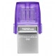 Флеш накопитель USB 128Gb Kingston DataTraveler microDuo 3C, Purple (DTDUO3CG3/128GB)