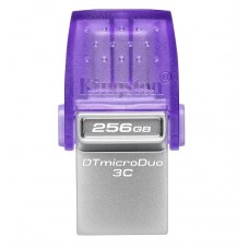 Флеш накопичувач USB 256Gb Kingston DataTraveler microDuo 3C, Type-C / USB 3.2 (DTDUO3CG3/256GB)