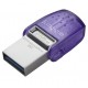 Флеш накопичувач USB 256Gb Kingston DataTraveler microDuo 3C, Type-C / USB 3.2 (DTDUO3CG3/256GB)