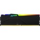 Память 32Gb DDR5, 4800 MHz, Kingston Fury Beast RGB, Black (KF548C38BBA-32)