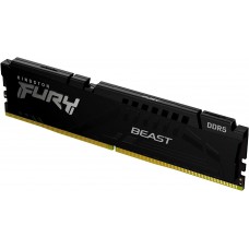 Память 32Gb DDR5, 5200 MHz, Kingston Fury Beast, Black (KF552C40BB-32)