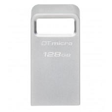 Флеш накопичувач USB 128Gb Kingston DataTraveler Micro, Silver, USB 3.2 Gen 1 (DTMC3G2/128GB)